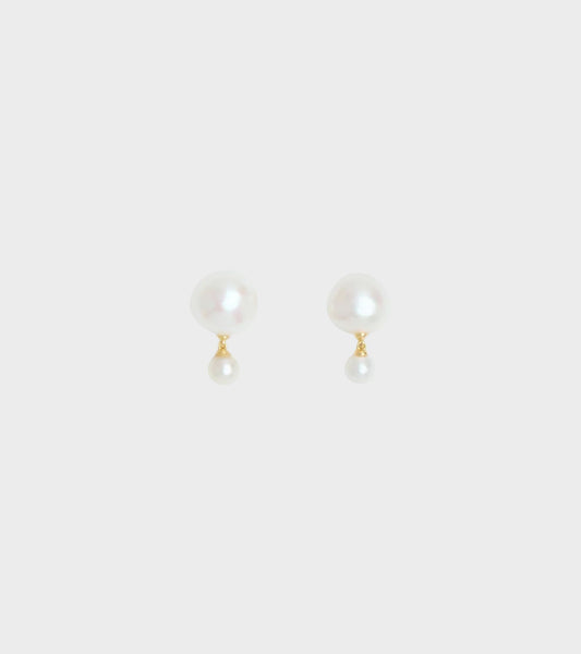 Lumora Small Studs Gold