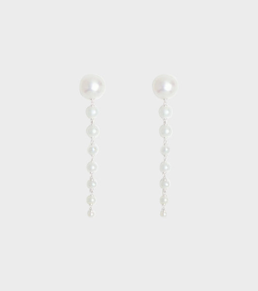 Lumora Chandelier Earrings Silver