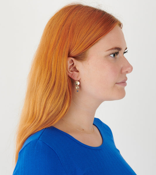 Mao 2 Earring Gold