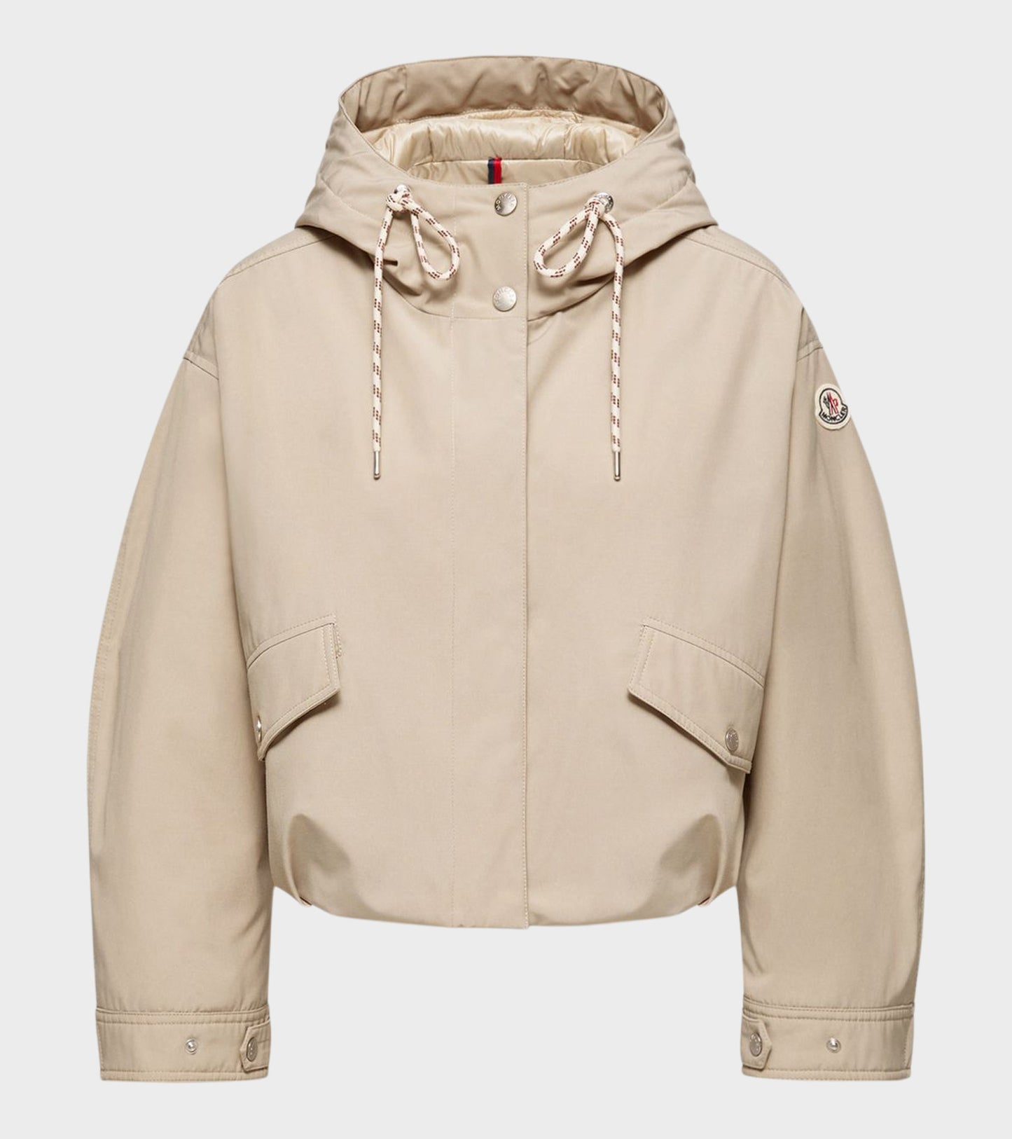 Eucalyptus Hooded Down Jacket Beige