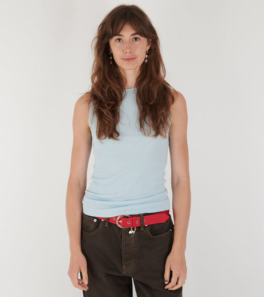 101 Tank Top Light Blue