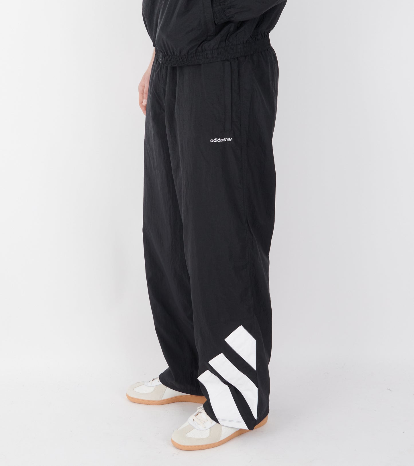 Blocking Track Pants Black/White