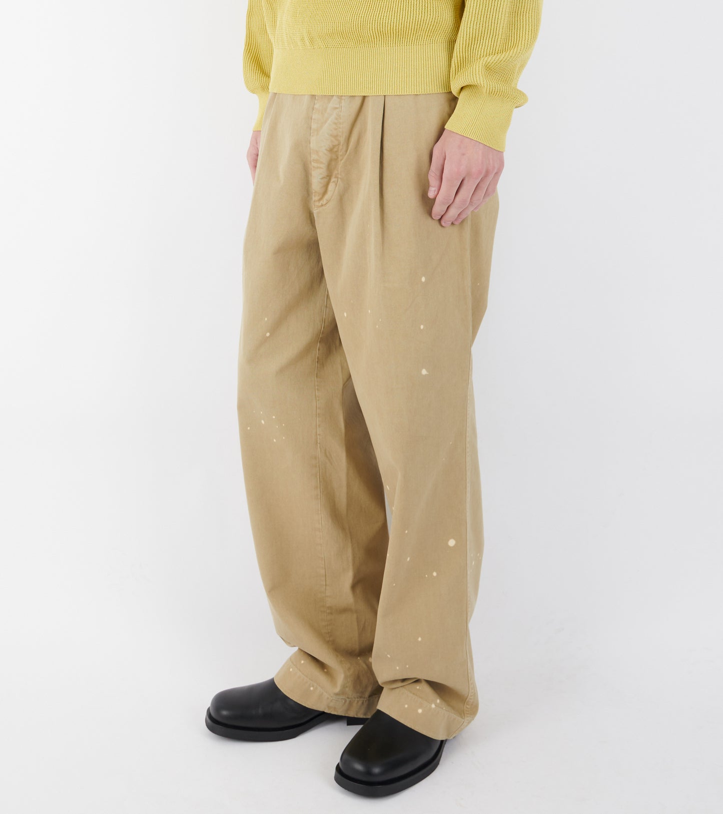Garment Dyed Finx Light Chino Pants Beige
