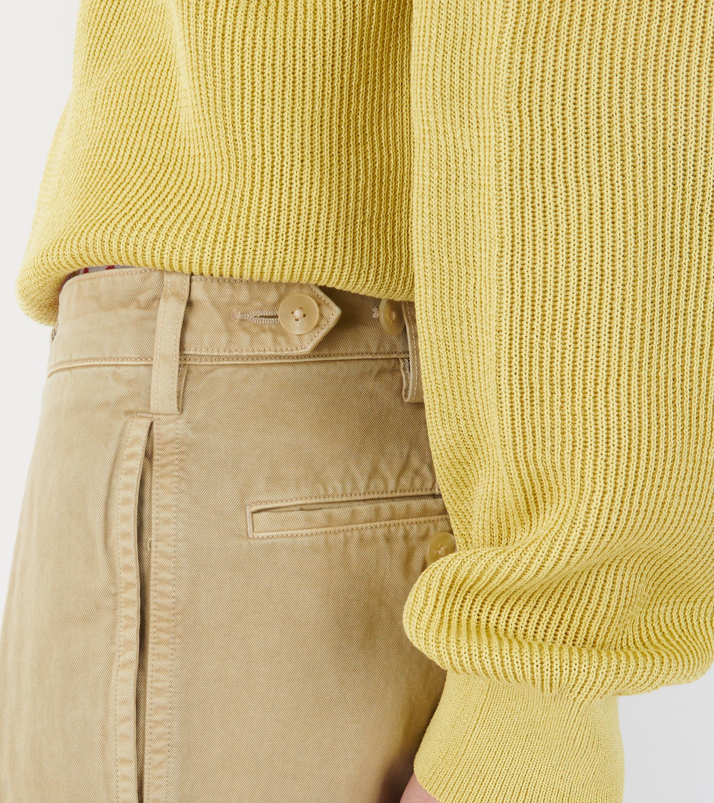 Garment Dyed Finx Light Chino Pants Beige