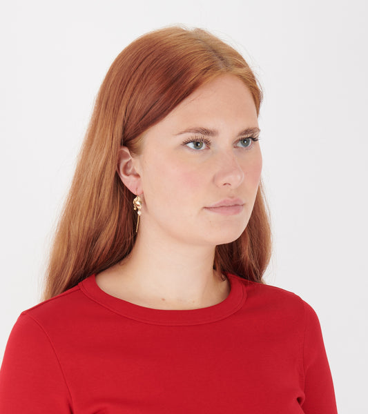 Jodhi Earring Cream Riverstone