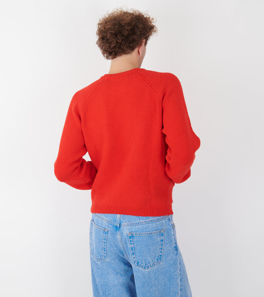 Crewneck Jumper Red