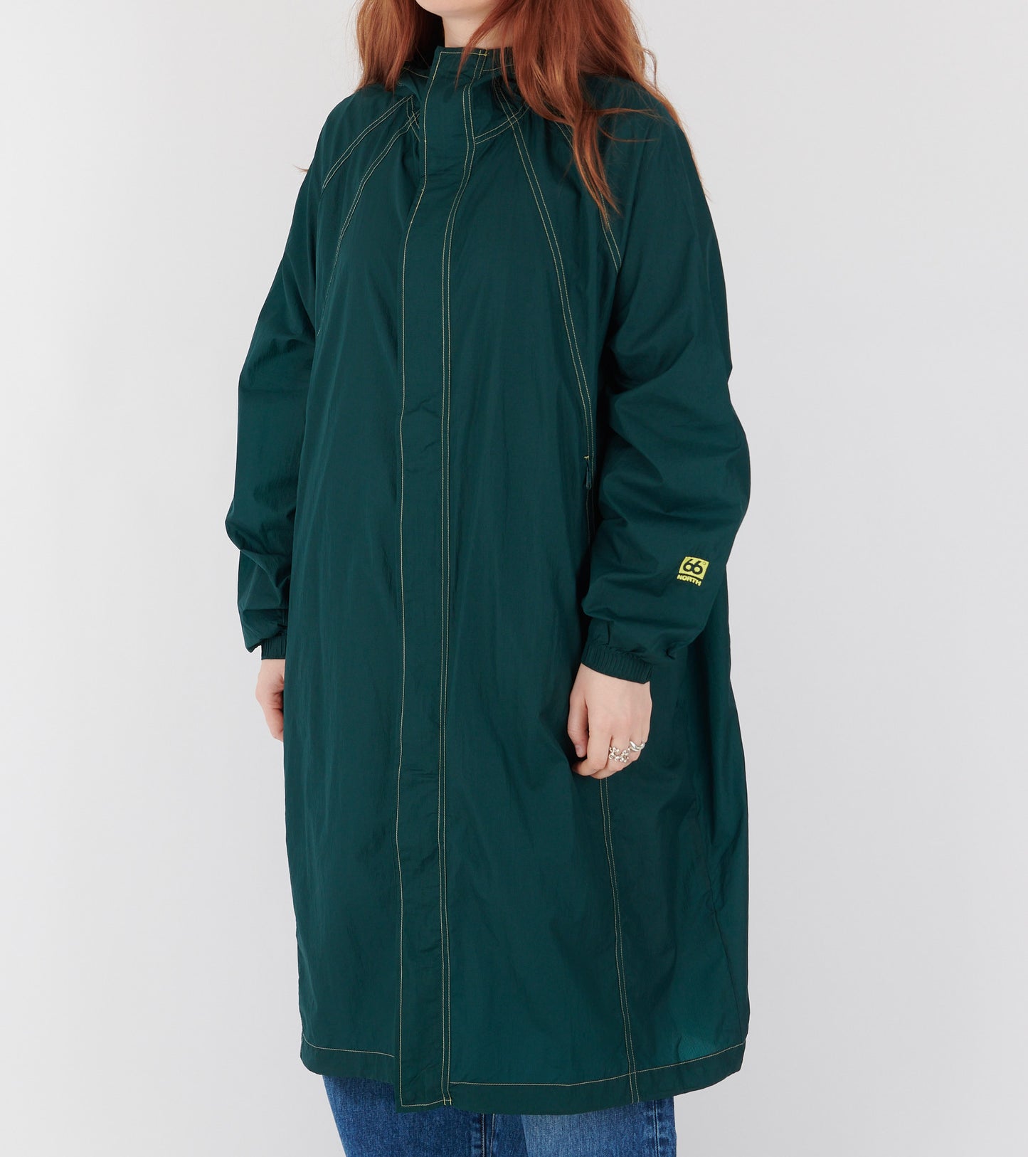 Raudasandur Coat Dark Malachite