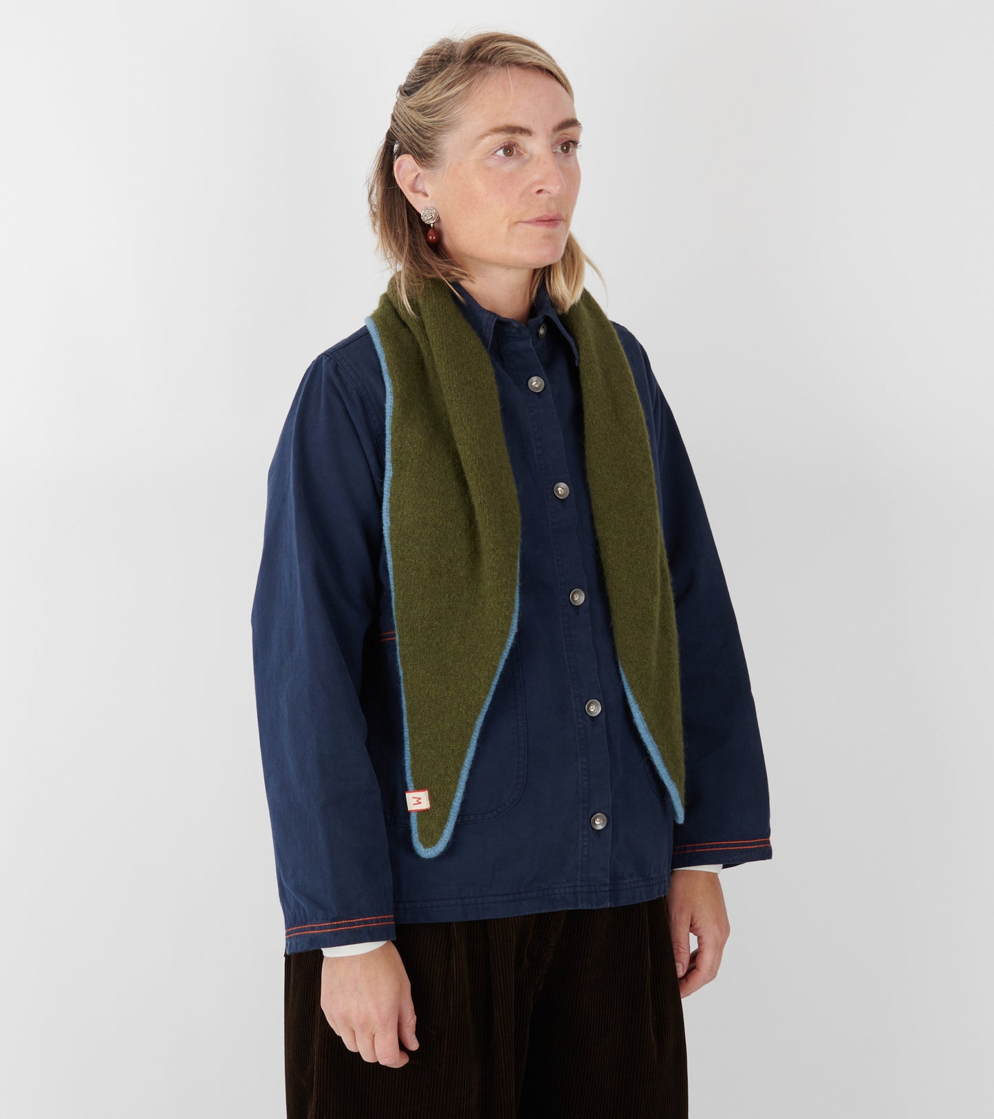Elly Scarf No. 218 Hunter Green