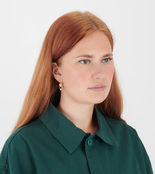 Falke Earring Cream Riverstone