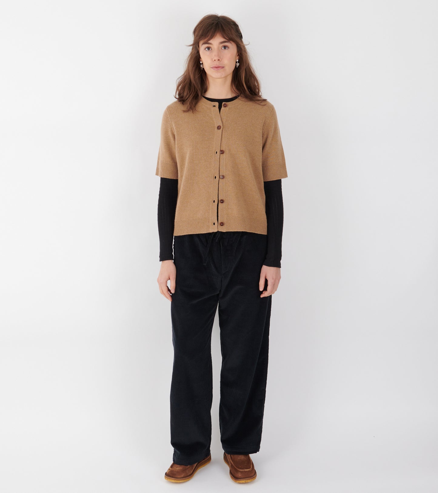 Diana Cardigan Camel