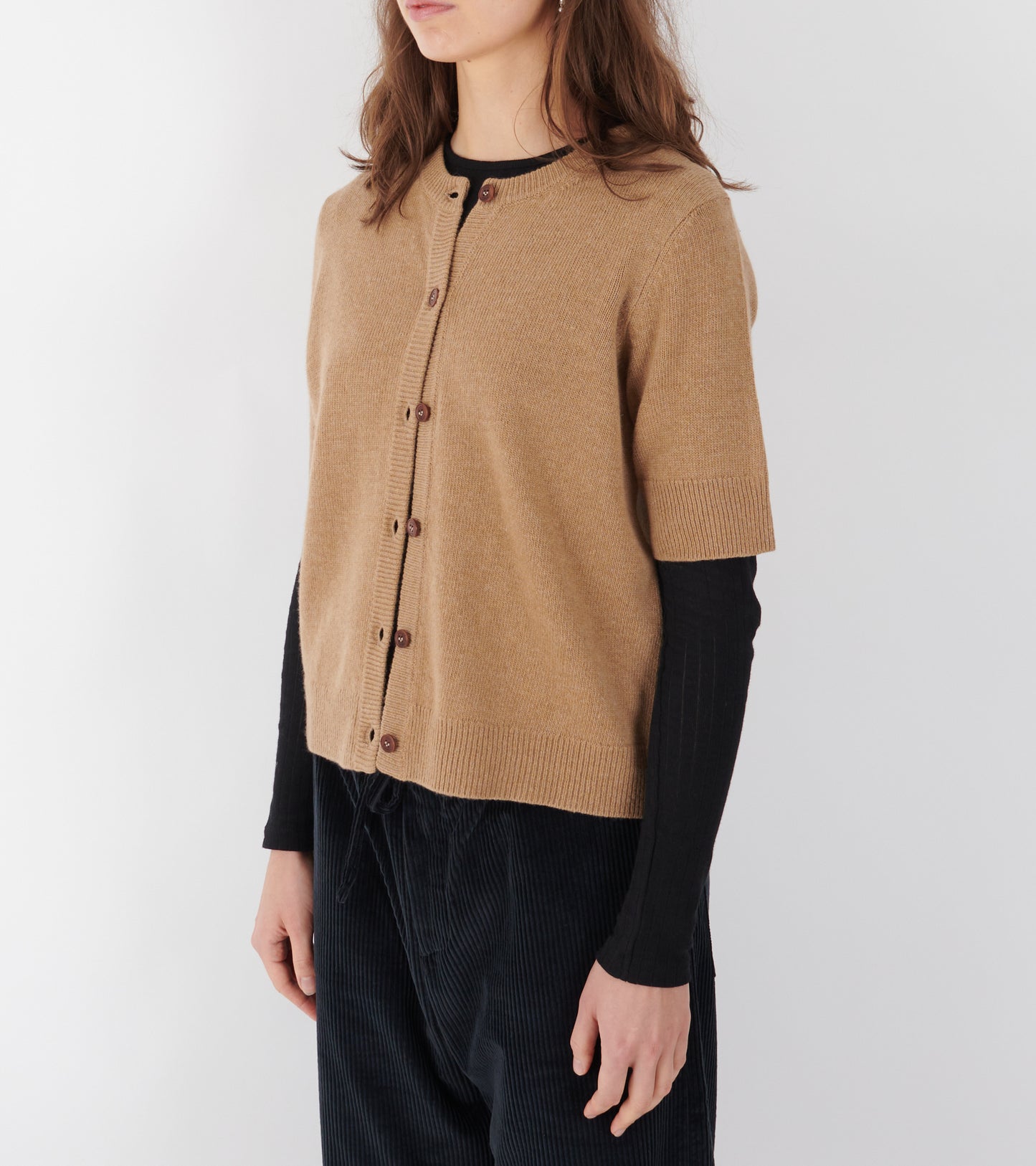 Diana Cardigan Camel