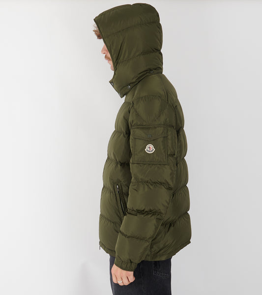Maya Matte Down Jacket Olive Green