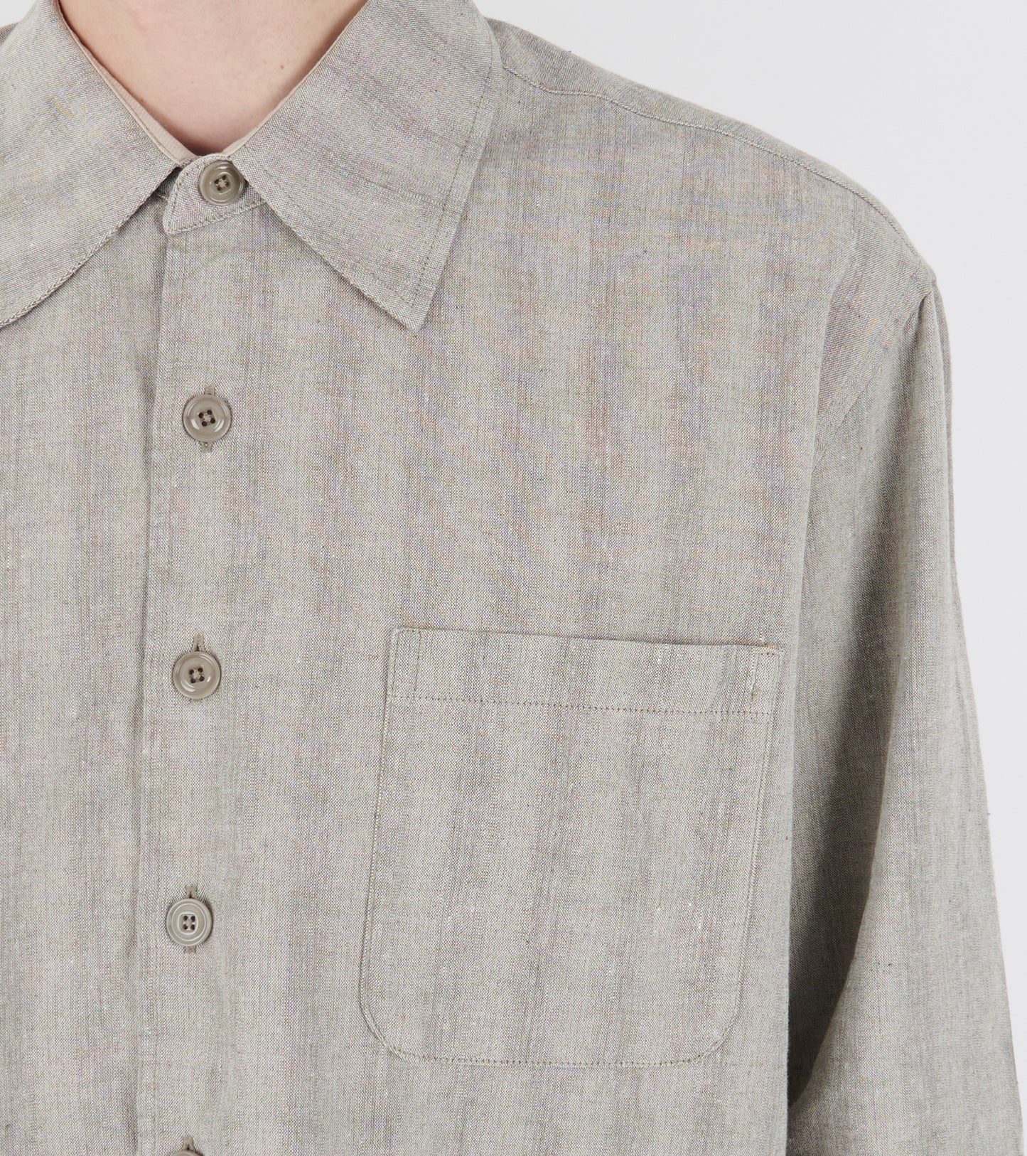 Above Shirt Sage Trail Check Dryline Weave