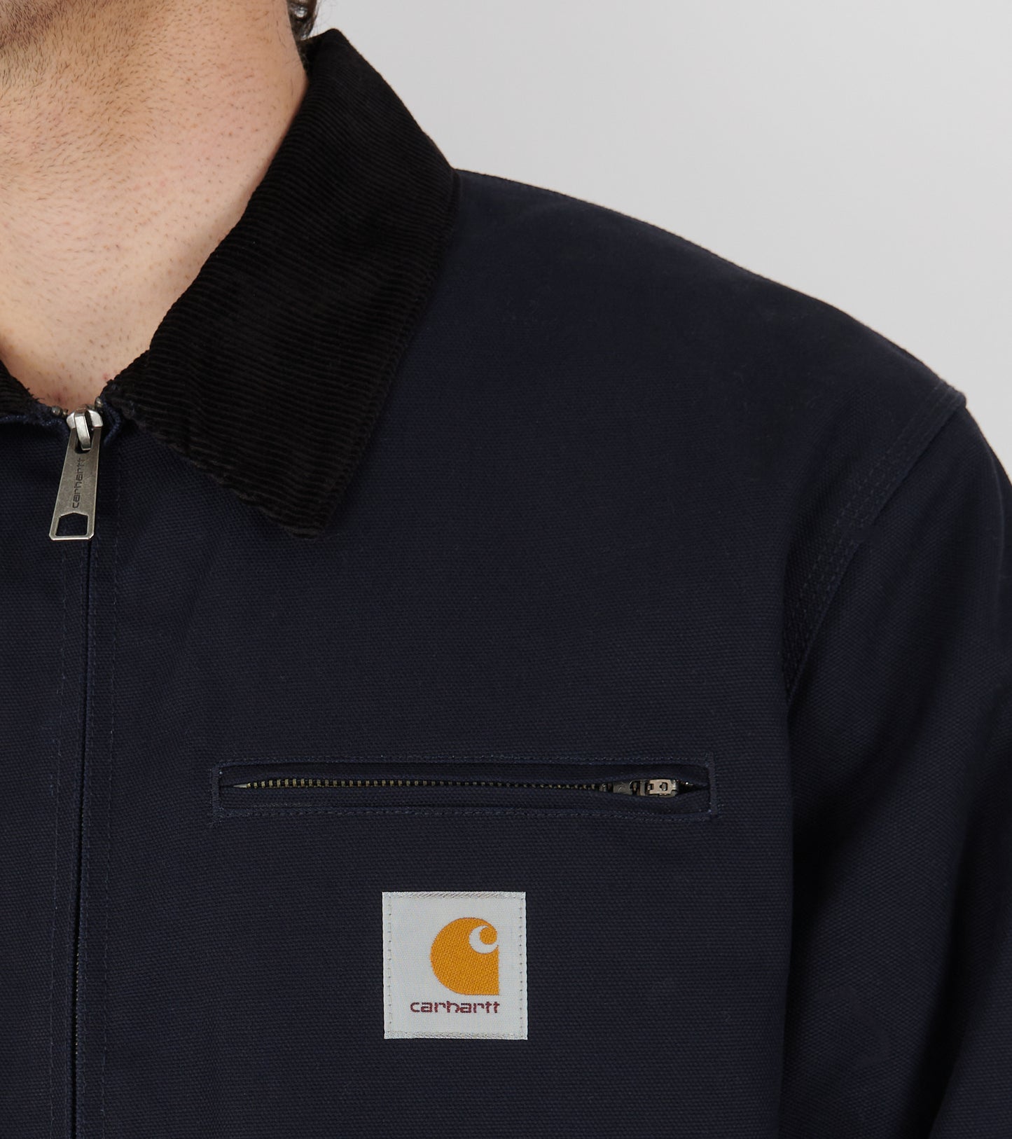 Detroit Jacket Dark Navy/Black Rigid