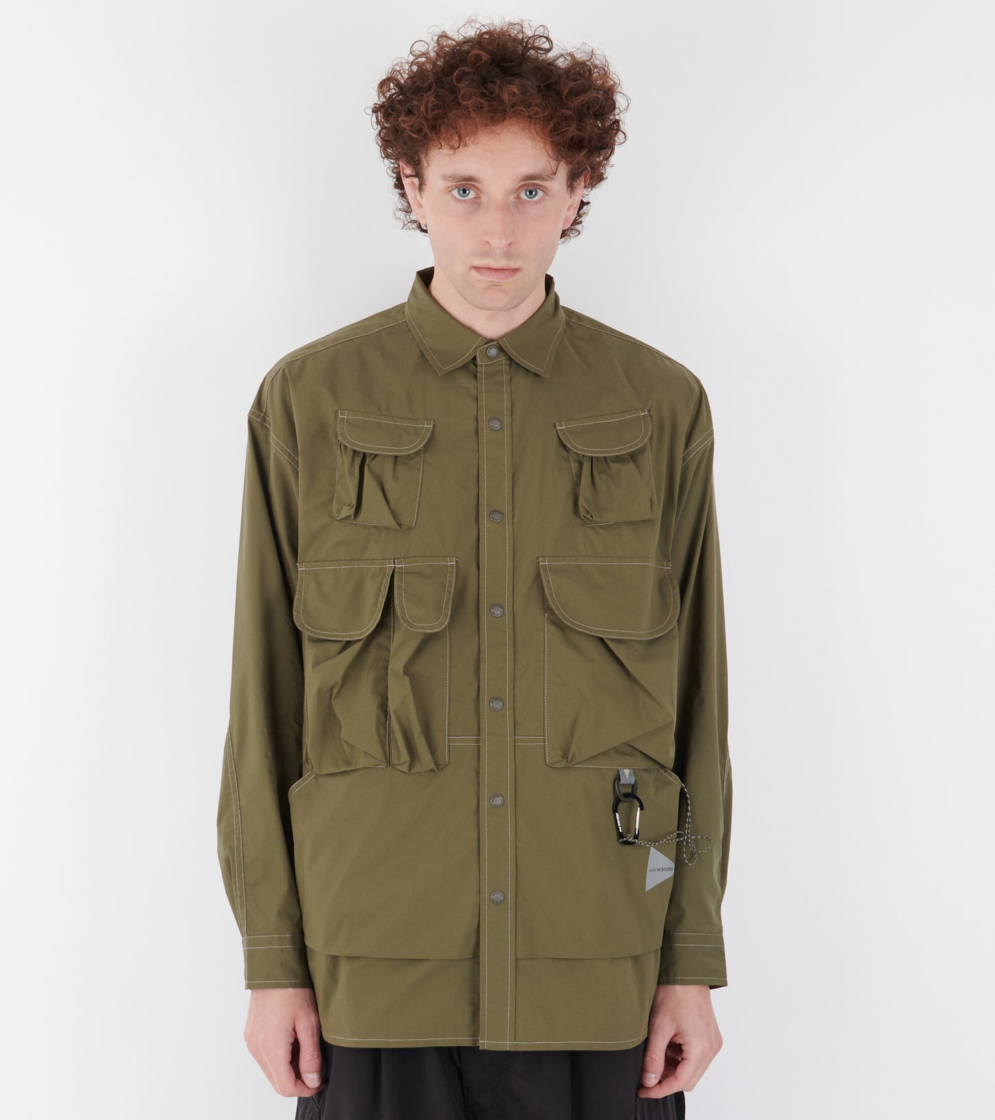 Multi Pocket L/S Shirt Olive