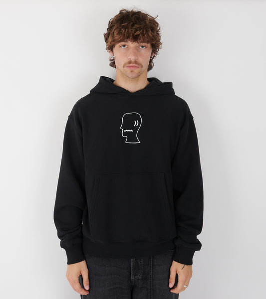 Logohead Hoodie Black