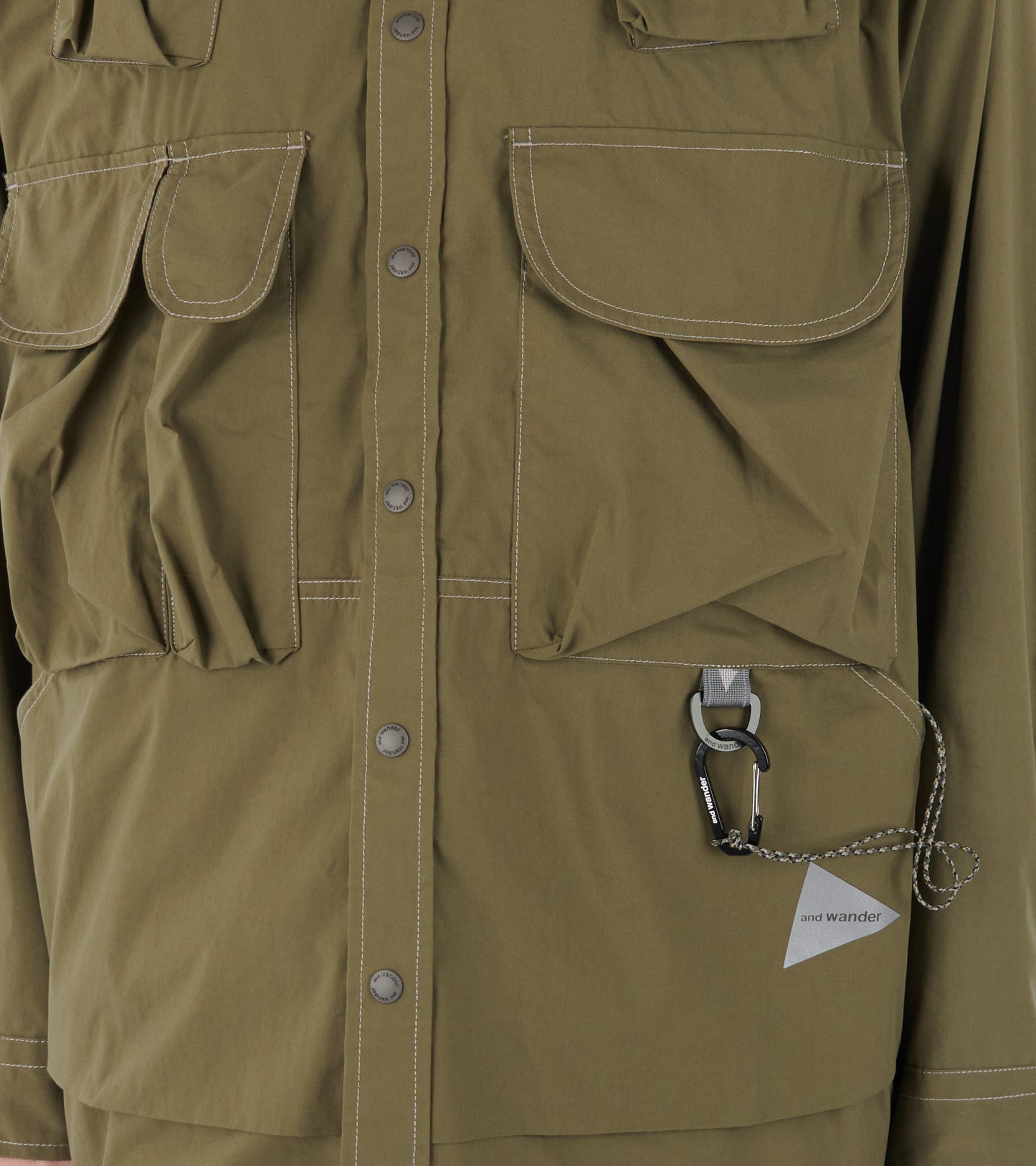 Multi Pocket L/S Shirt Olive