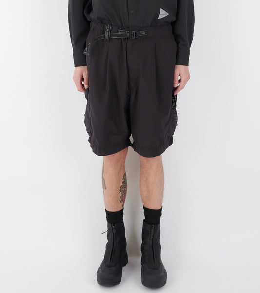 Oversized Cargo Shorts Black