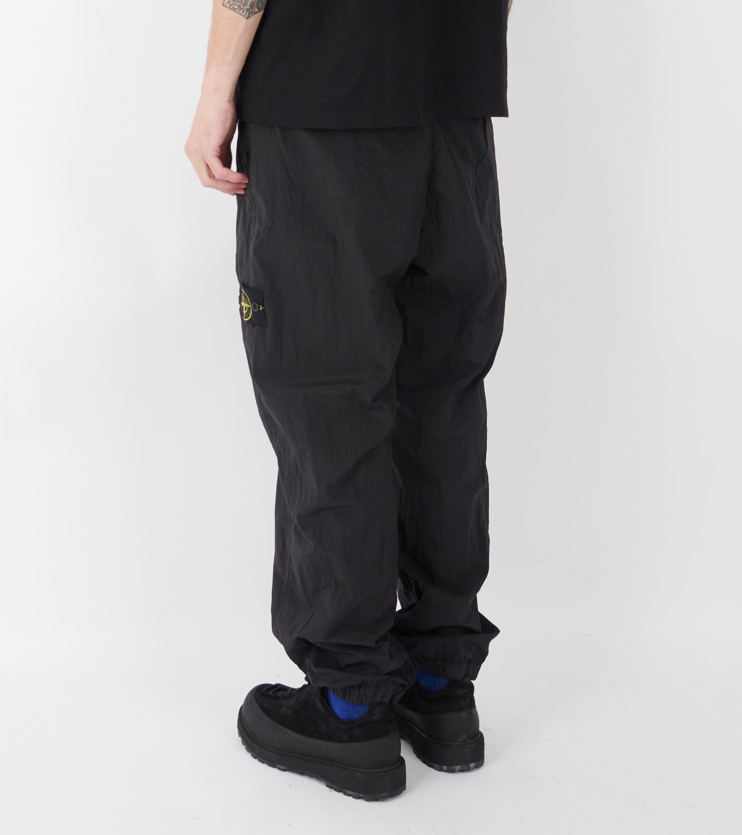 Econyl Nylon Track Pants Black