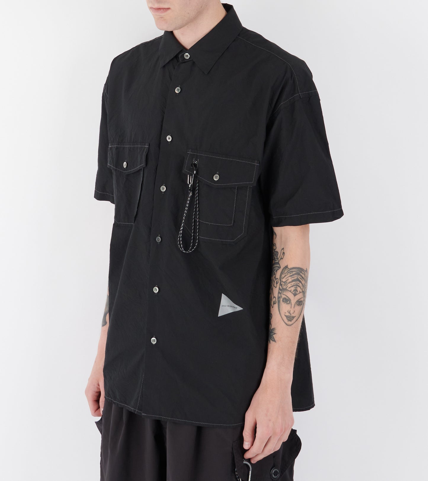 Cordura Typewriter S/S Shirt Black