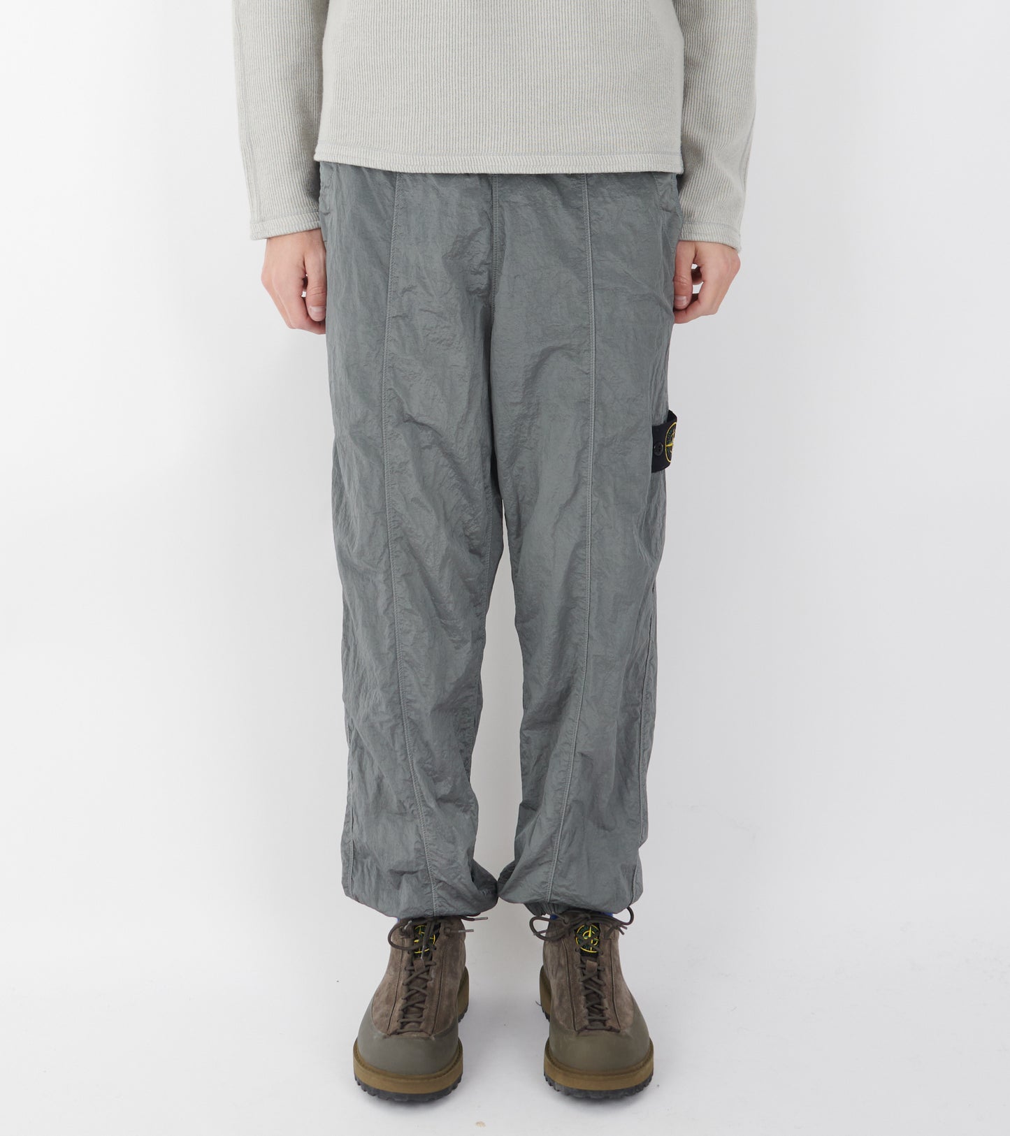 Econyl Nylon Track Pants Grey