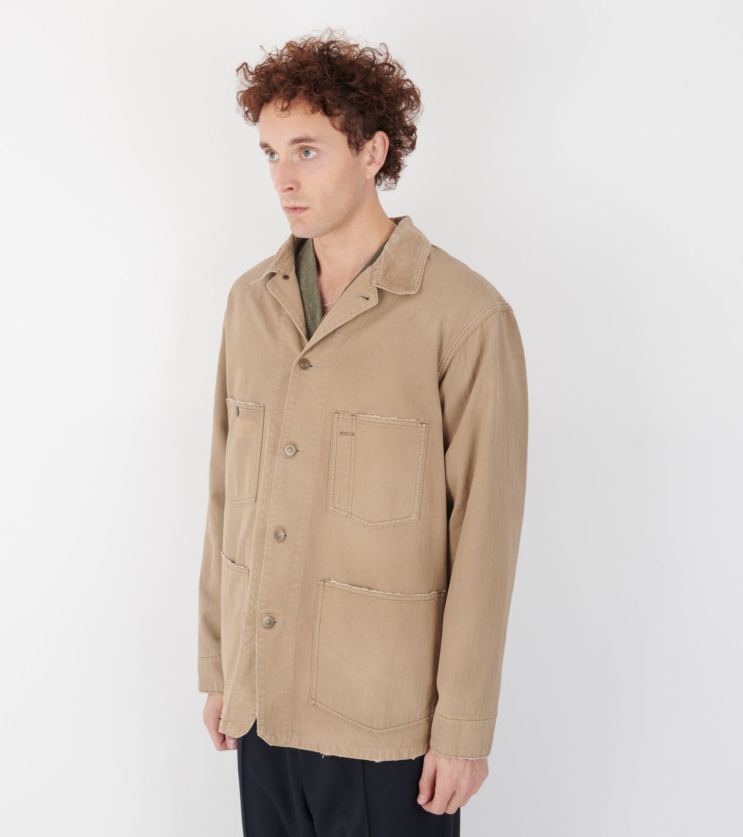 Canvas Jacket Beige