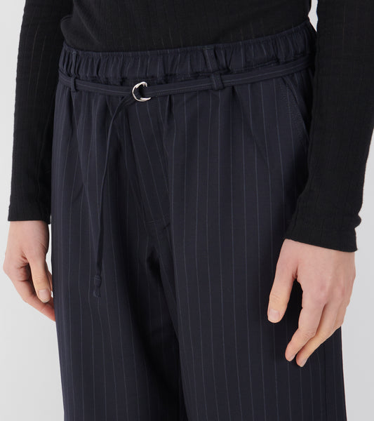Ingrid Pant Navy Pinstripe