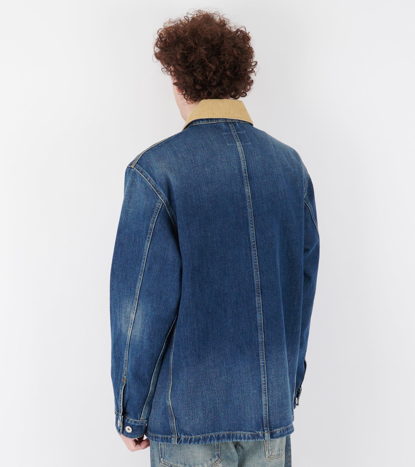 Warren Chore Coat Dark Used Blue/Dusty H Brown