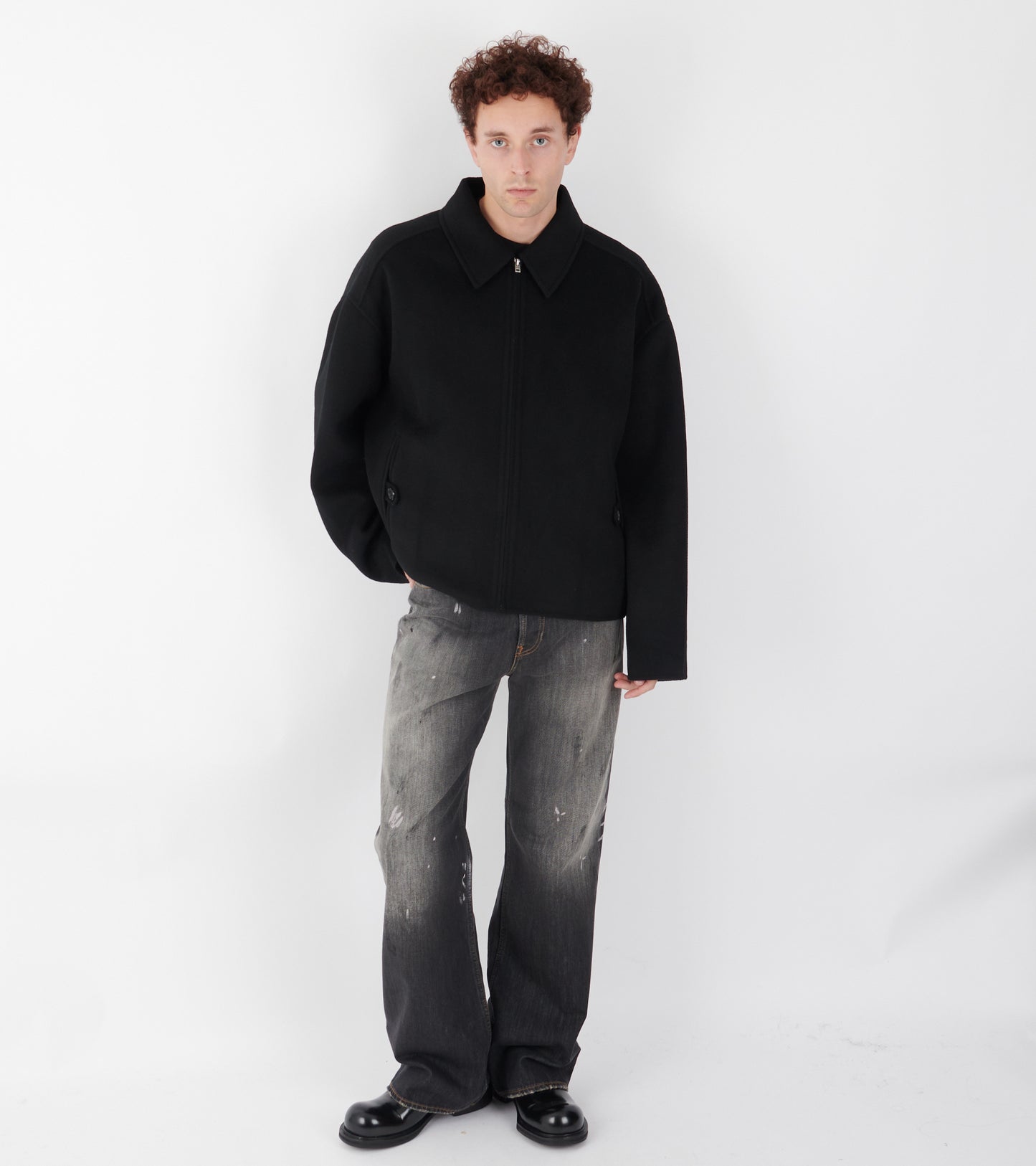 Cashmere Jacket Black