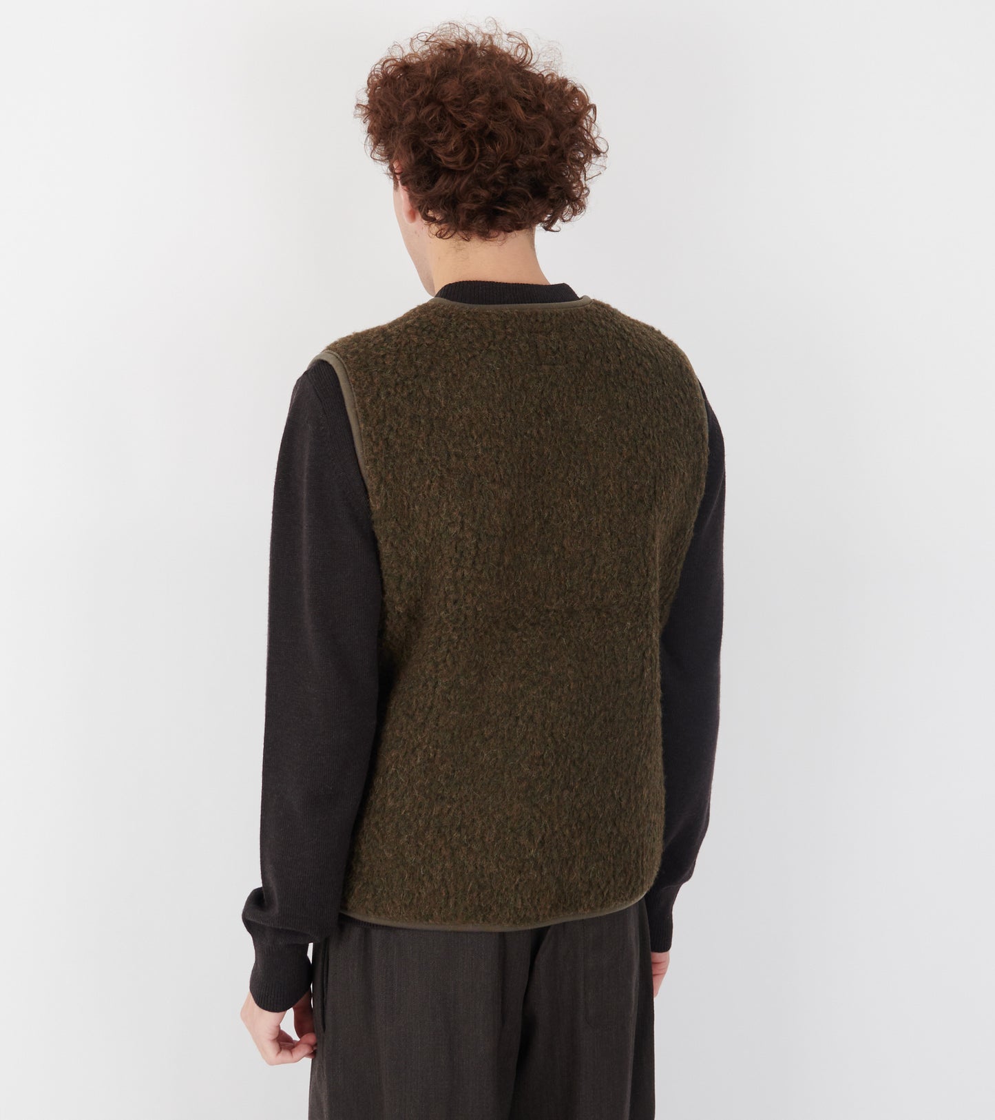 Zip Vest Khaki