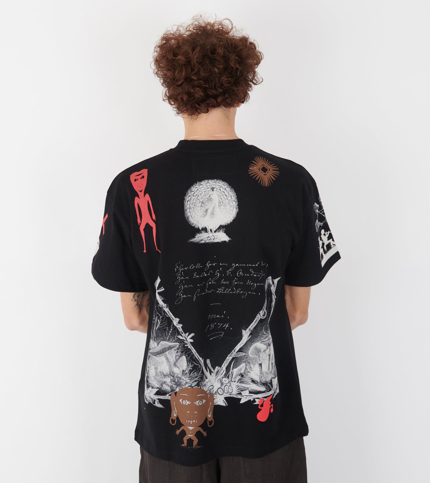 H.C. Andersen X Le Fix T-shirt No. 1 Black