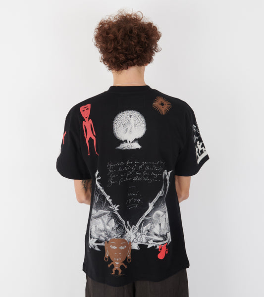 H.C. Andersen X Le Fix T-shirt No. 1 Black