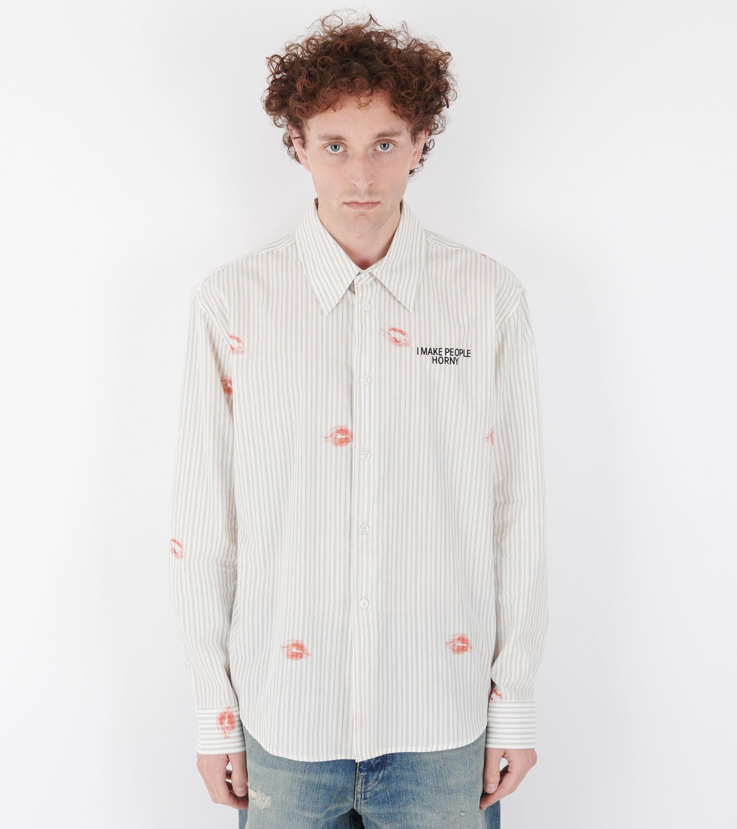 Business Sensual Shirt Stripe