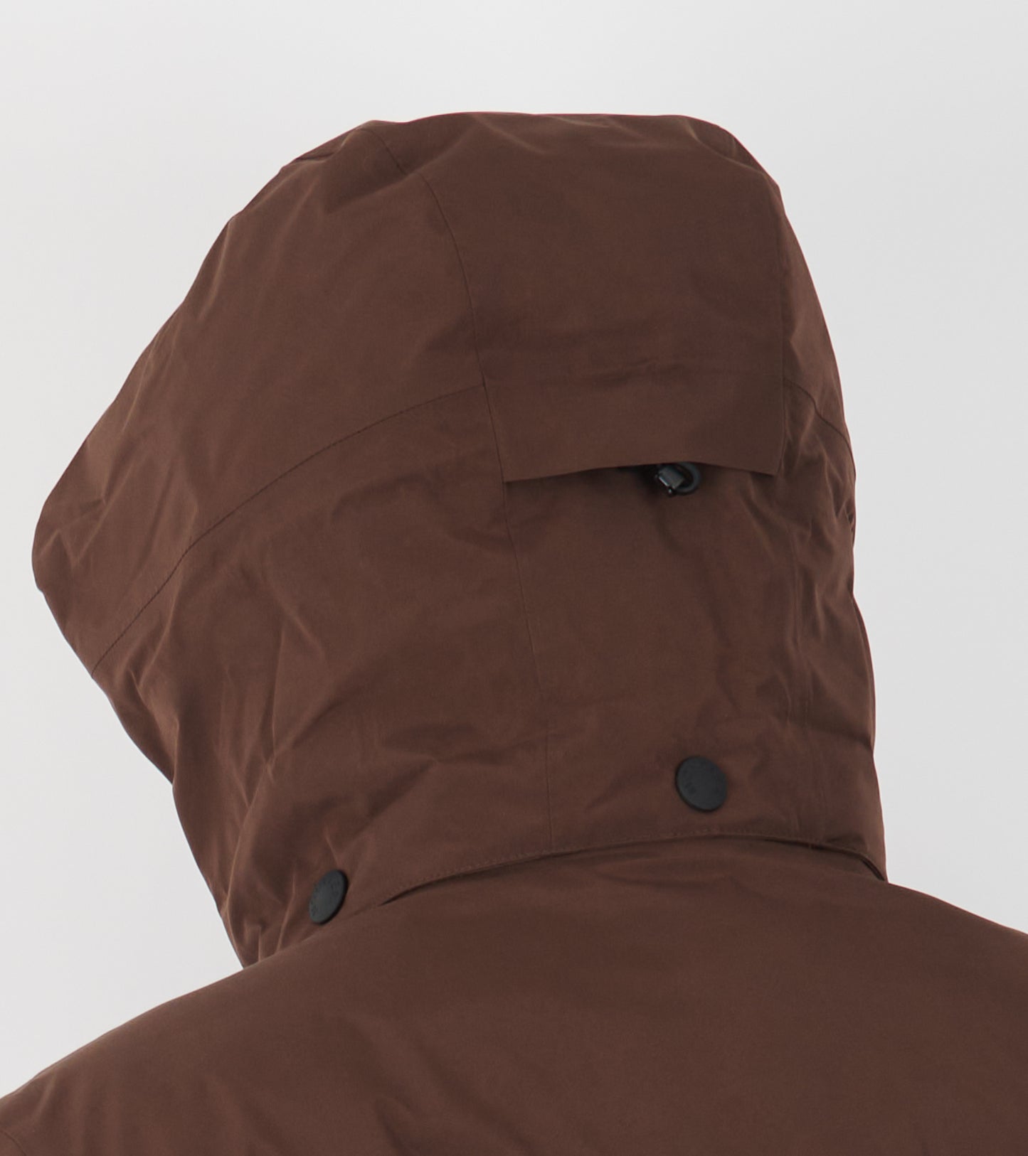Balmhorn Hooded Gore-tex Down Ski Jacket Brown