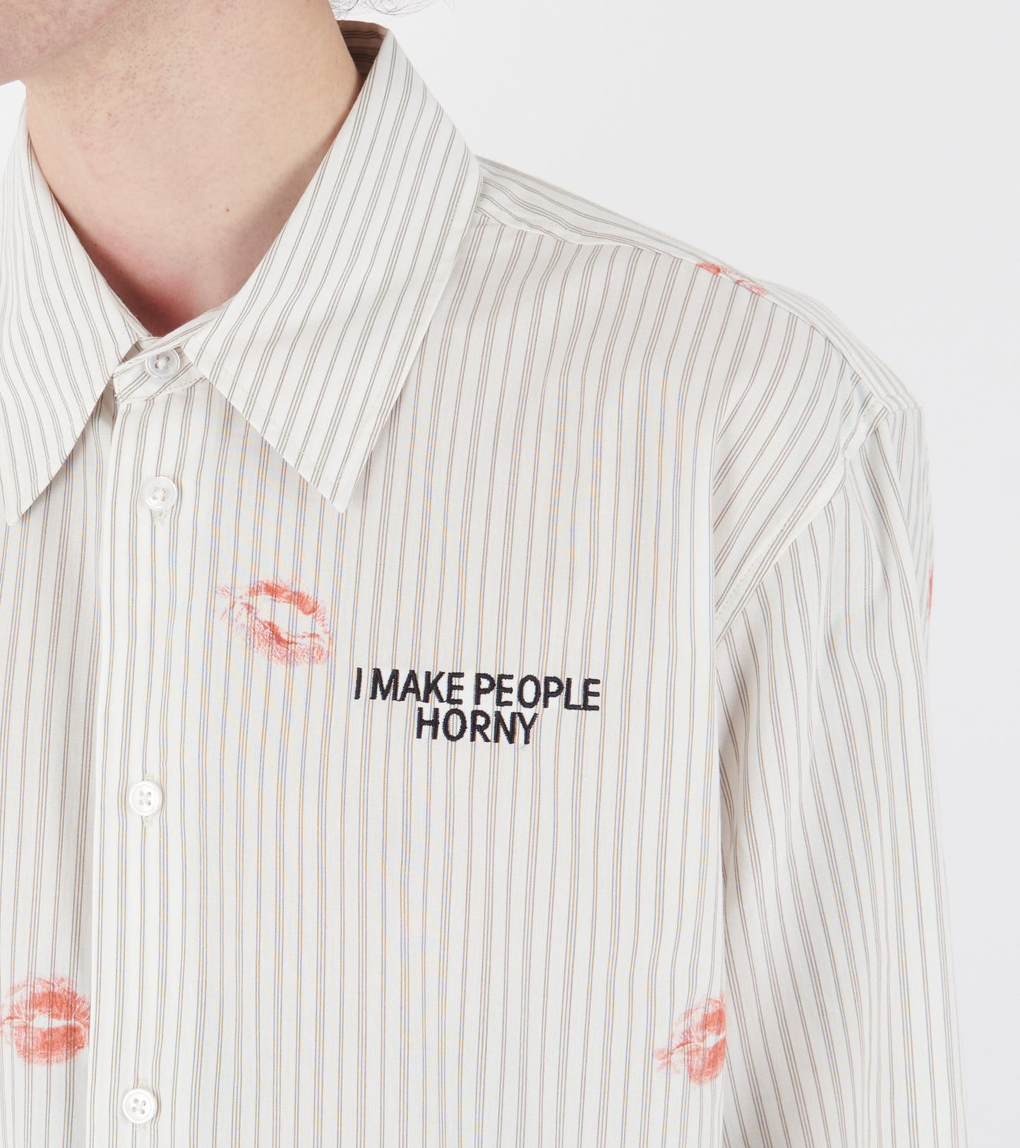 Business Sensual Shirt Stripe