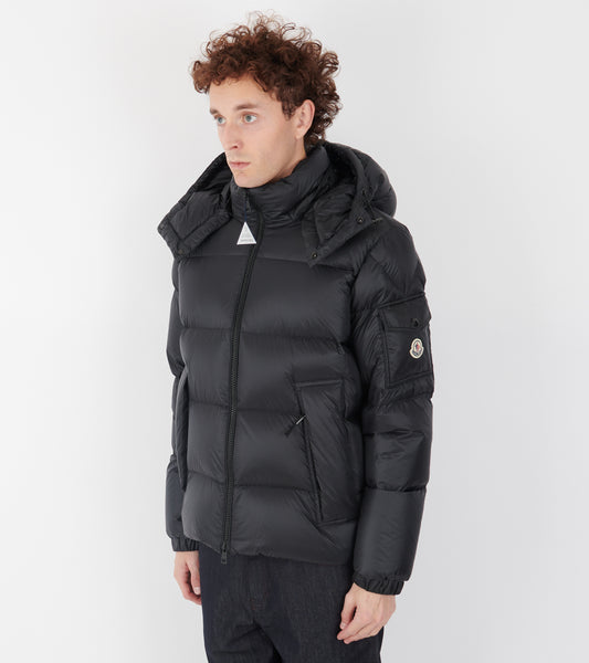 Couyere Hooded Down Jacket Black