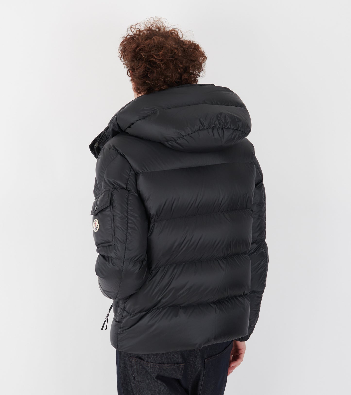 Couyere Hooded Down Jacket Black