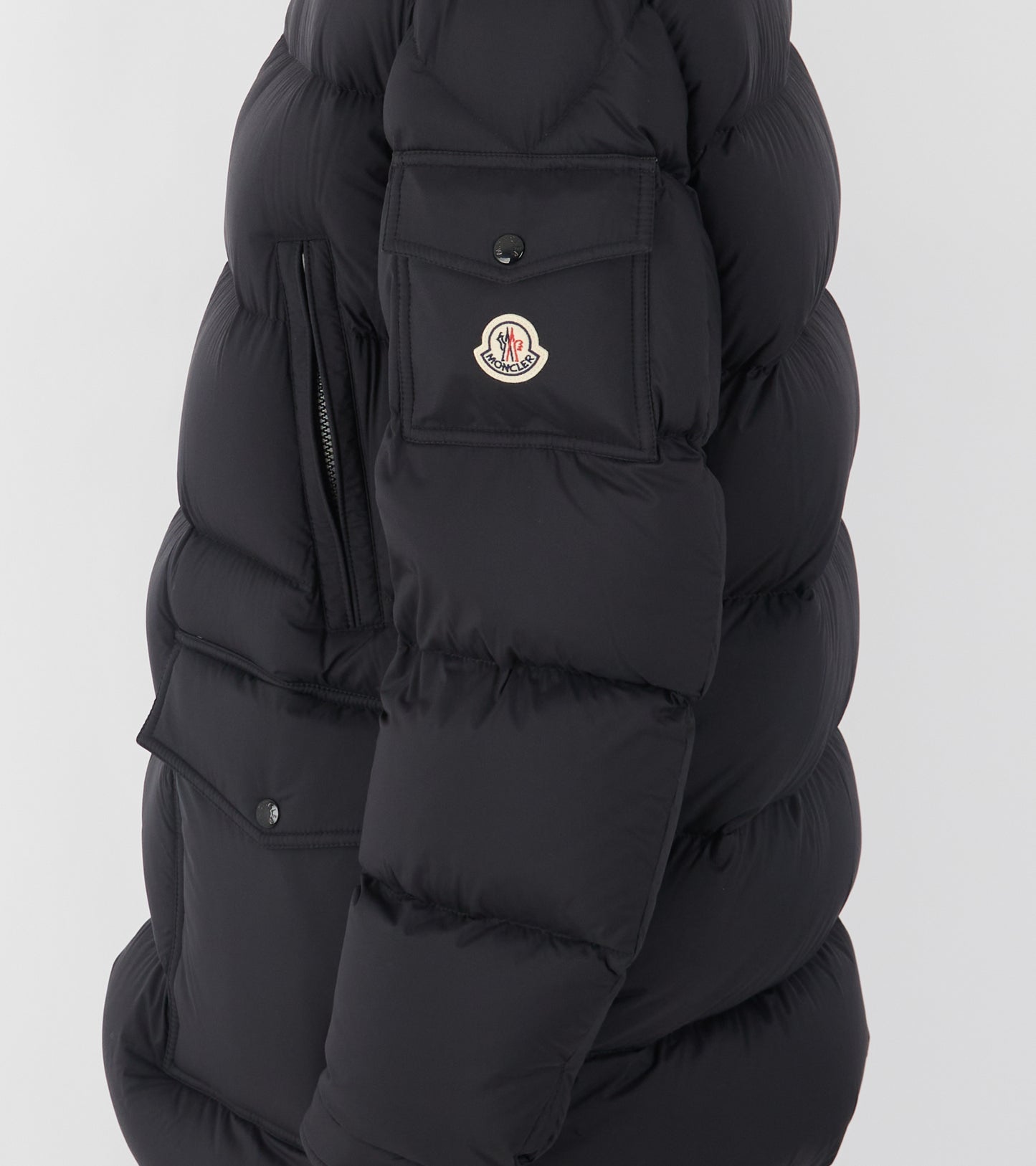 Bretagne Hooded Down Jacket Black