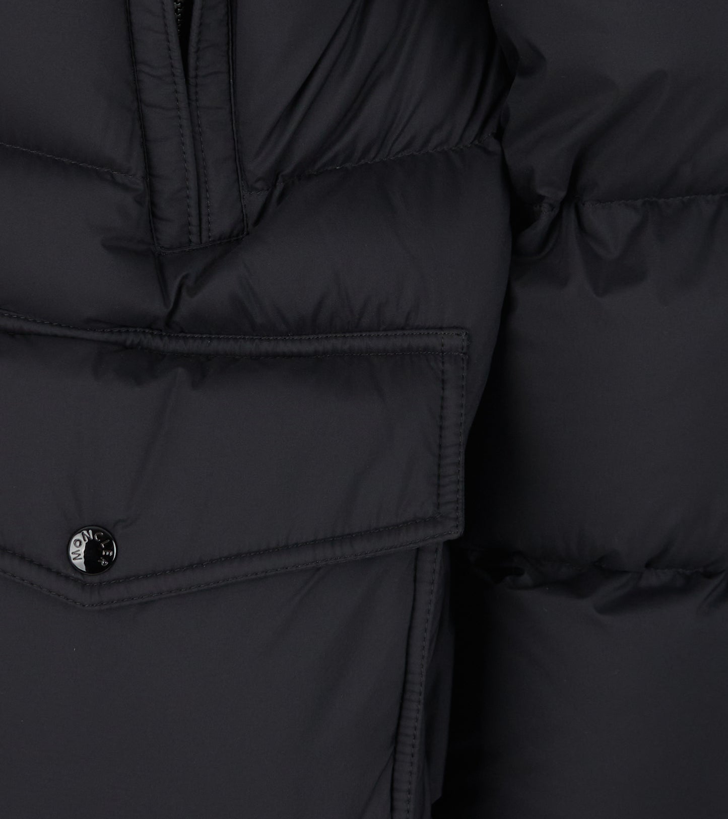 Bretagne Hooded Down Jacket Black