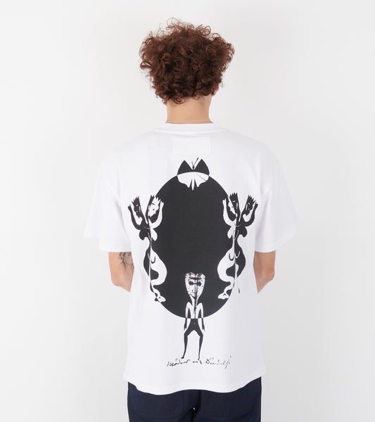 H.C. Andersen X Le Fix T-shirt No. 4 White