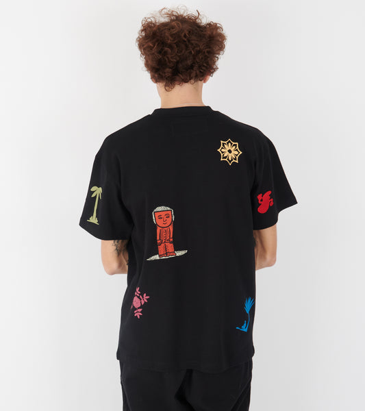 H.C. Andersen X Le Fix T-shirt No. 2 Black