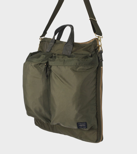 2Way Helmet Bag Green