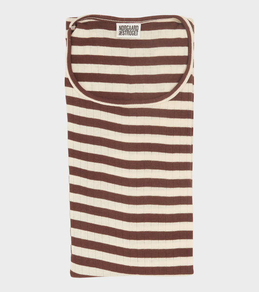 101 Rib Extra Broadway Brown/Ecru