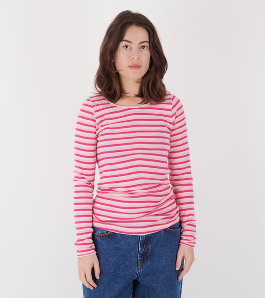 X Hansens Is 101 Rib Pink/Chock/Strawberry