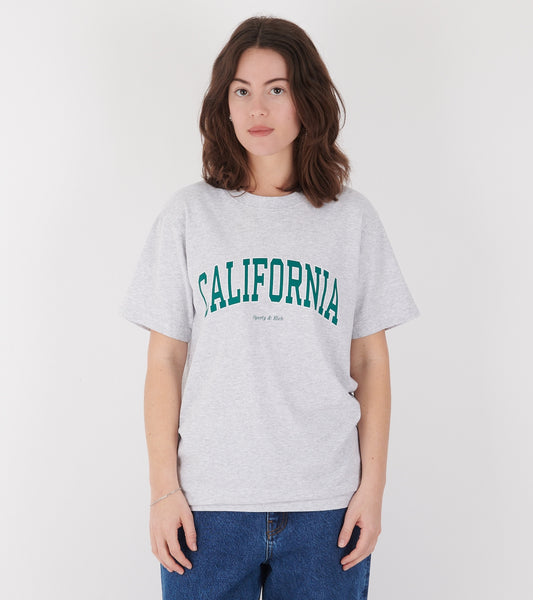 California T-shirt Heather Grey/Alpine