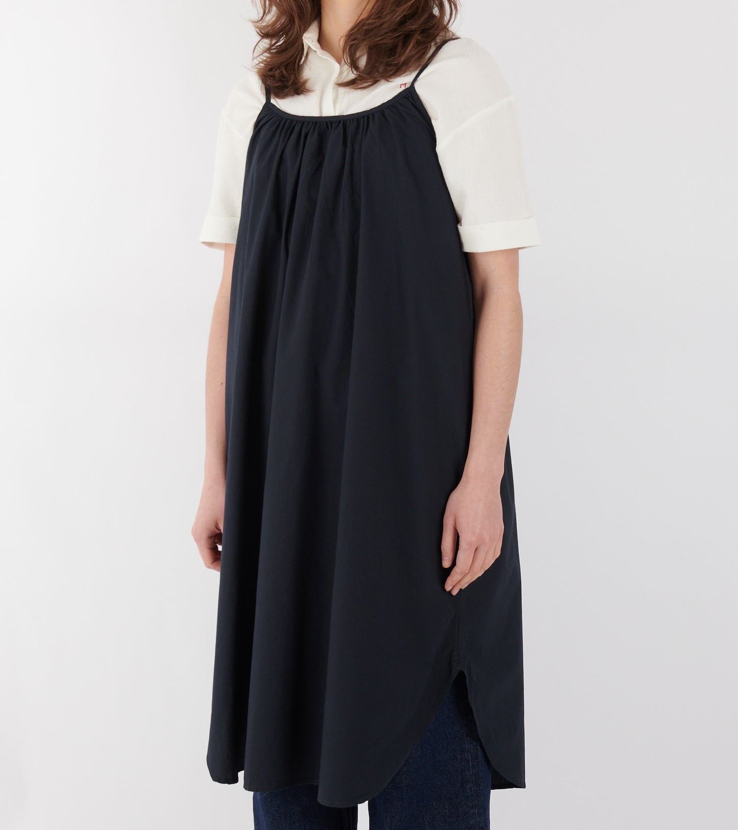 Strap Dress Black Navy