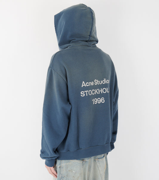Logo Hooded Sweater Deep Blue