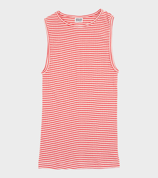 101 Tank Top Red/Ecru