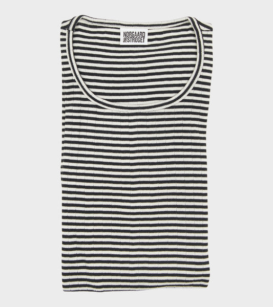 101 Rib Extra Ecru/Black