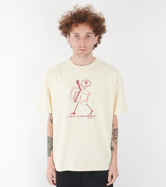 Movimento T-shirt Cream